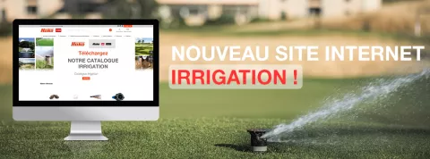 Lancement du site irrigation Hako France
